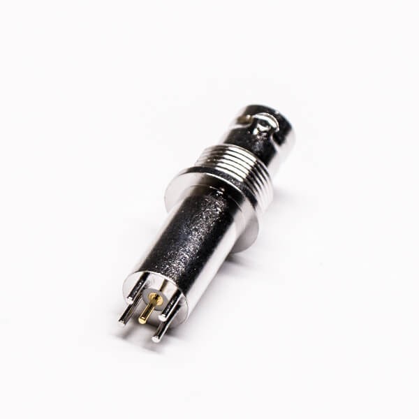 bnc接头 pcb封装母头直式加长插孔板装 bnc接头 pcb封装母头直式加长插孔板装