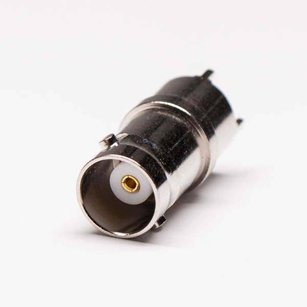 BNC母接头同轴连接器直式PCB板端直插 BNC母接头同轴连接器直式PCB板端直插