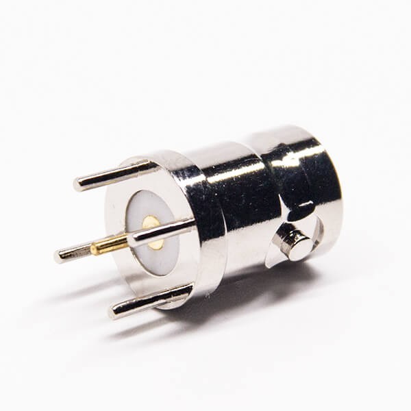 BNC接口母头直式180度连接器插板接PCB板 BNC接口母头直式180度连接器插板接PCB板