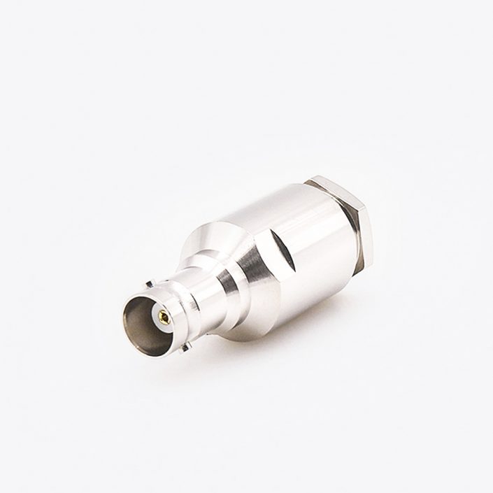 螺丝拧紧BNC连接器母头直式用于7D-FB接线 螺丝拧紧BNC连接器母头直式用于7D-FB接线