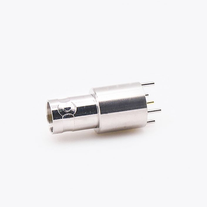 BNC直孔连接器母头直式PCB安装 BNC直孔连接器母头直式PCB安装
