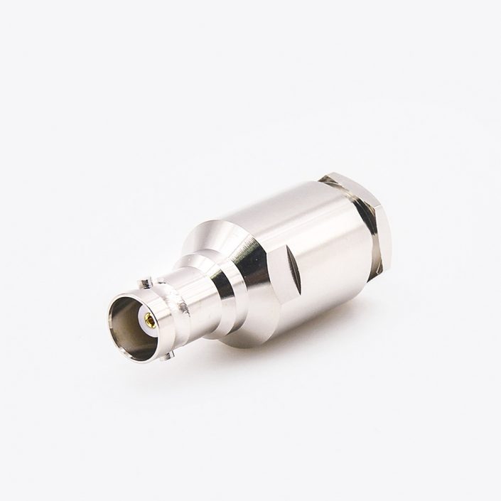 RG213BNC连接器母头直式螺母螺母锁紧接线 RG213BNC连接器母头直式螺母螺母锁紧接线