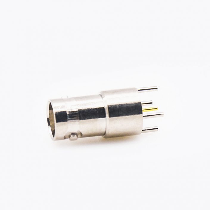 BNC母头PCB安装连接器直插孔插 BNC母头PCB安装连接器直插孔插