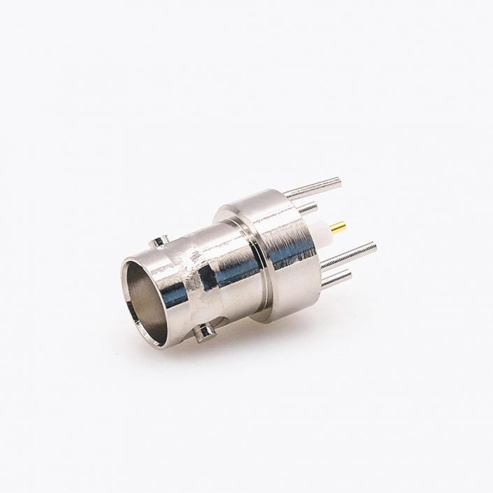 BNCPCB安装连接器母头直插 BNCPCB安装连接器母头直插