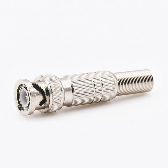 接线BNC连接器焊接用于SYV-50-5-1公头带弹簧直型 接线BNC连接器焊接用于SYV-50-5-1公头带弹簧直型