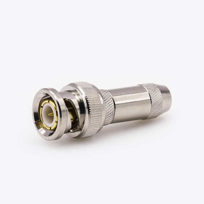 BNC连接器用于RG58/RG142直式公头压接 BNC连接器用于RG58/RG142直式公头压接