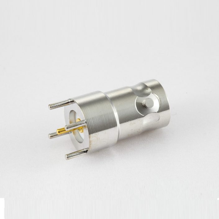 BNC连接器母头50Ω直式PCB安装插孔 BNC连接器母头50Ω直式PCB安装插孔