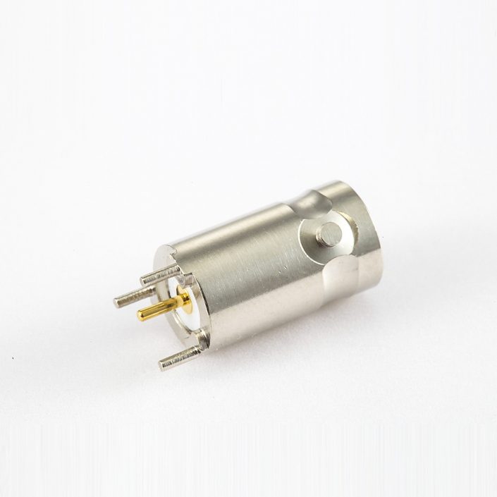BNC连接器75Ω母头直式PCB安装插孔 BNC连接器75Ω母头直式PCB安装插孔