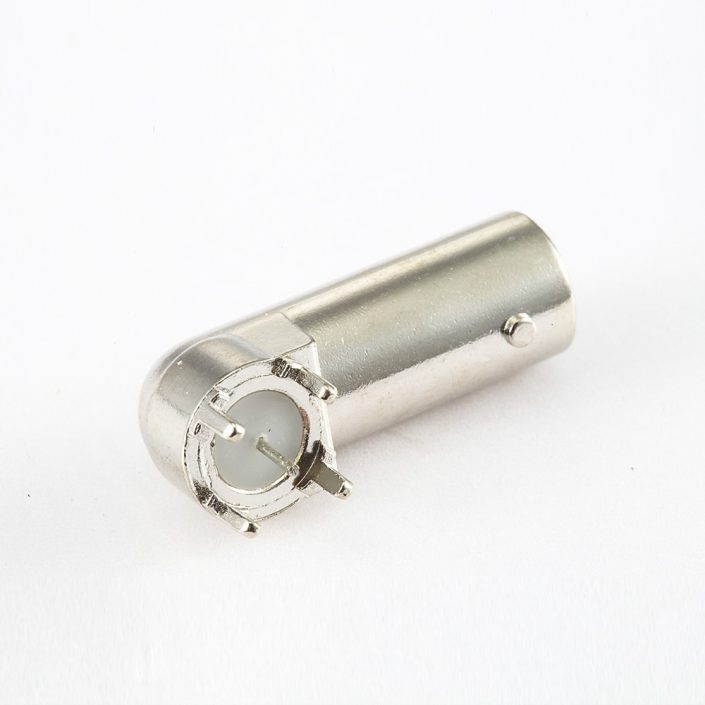 BNC连接器75Ω母头弯式PCB安装插孔 BNC连接器75Ω母头弯式PCB安装插孔