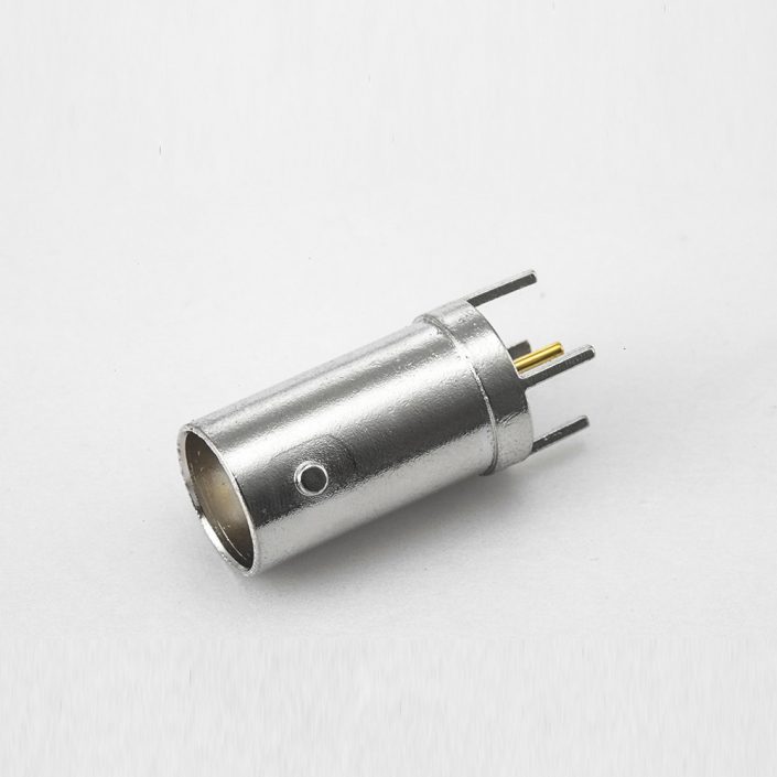 PCB母头直插75Ω的BNC连接器 PCB母头直插75Ω的BNC连接器