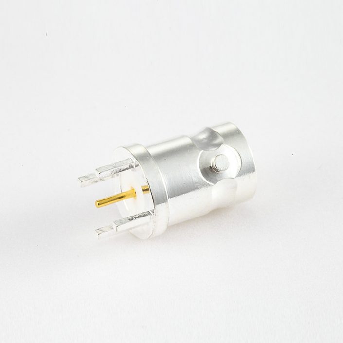 BNC连接器PCB安装母式直插50Ω BNC连接器PCB安装母式直插50Ω