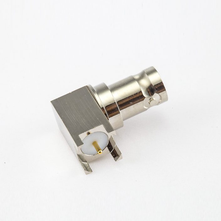 用于PCB插孔的BNC连接器母头弯式50ohm 用于PCB插孔的BNC连接器母头弯式50ohm