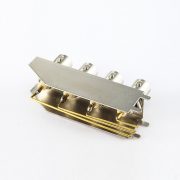 弯式BNC连接器用于PCB四排母头插孔50ohm