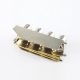 弯式BNC连接器用于PCB四排母头插孔50ohm