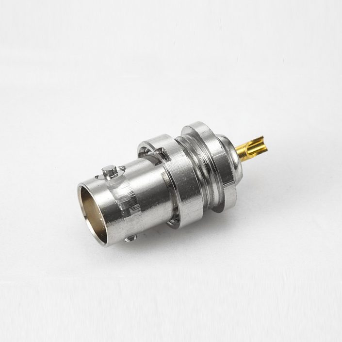 BNC连接器焊杯接线母180度50Ω BNC连接器焊杯接线母180度50Ω