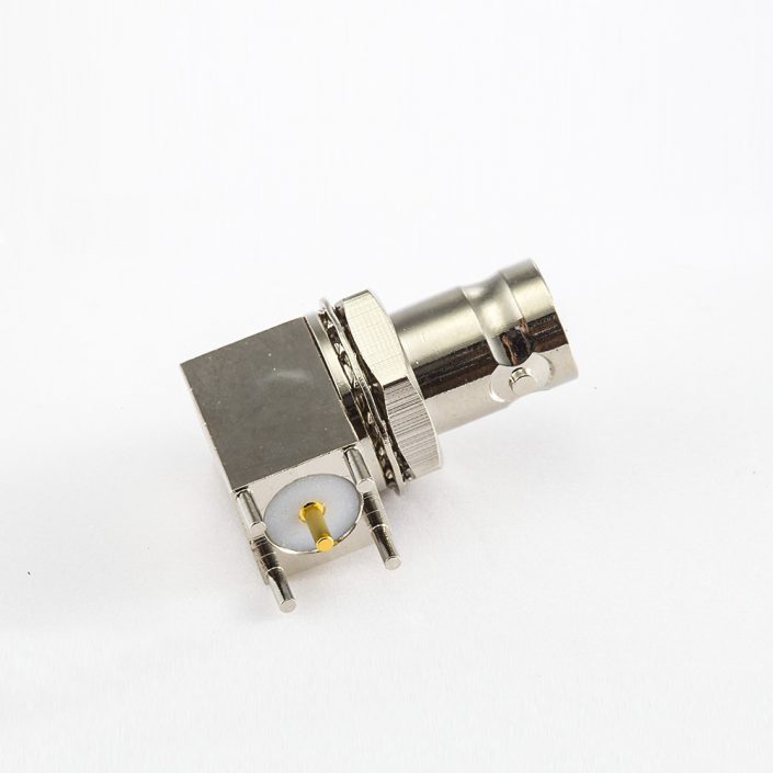 面板安装BNC连接器前锁穿墙PCB插孔50ohm 面板安装BNC连接器前锁穿墙PCB插孔50ohm