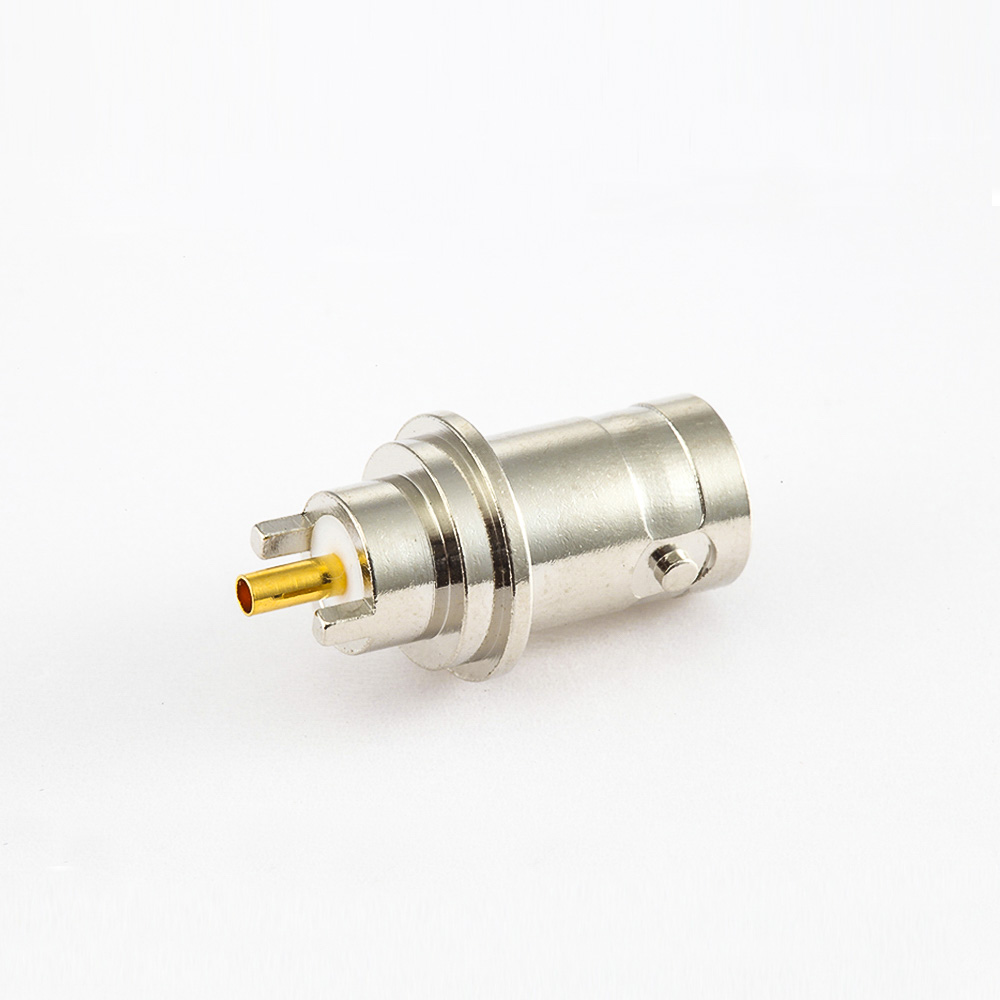 PCB安装母头直式BNC连接器卡板50ohm