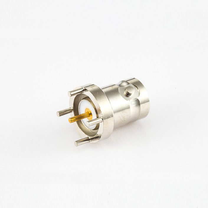 PCBBNC母头连接器直插孔50ohm PCBBNC母头连接器直插孔50ohm