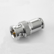 BNCSYV75-3接线螺母锁紧连接器公头180度