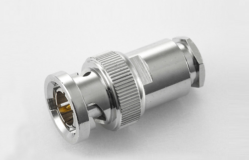 BNCSYV75-3接线螺母锁紧连接器公头180度