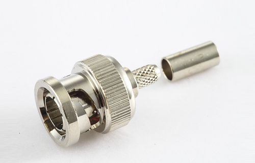 BNCSYV75-2接线压接连接器公头180度