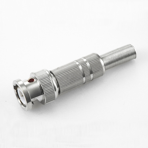RG58/RG142接线BNC连接器公头180度焊接