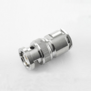 SYV50-5接线BNC连接器公头直式螺母锁紧型