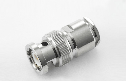 SYV50-5接线BNC连接器公头直式螺母锁紧型