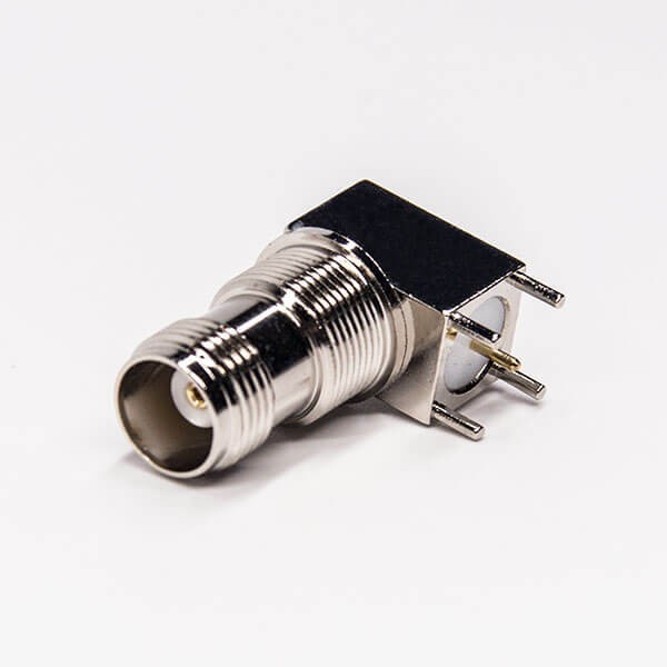 tnc弯式穿墙式方头5引脚PCB板端母头连接器 tnc弯式穿墙式方头5引脚PCB板端母头连接器