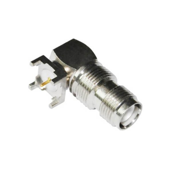 tnc型射频连接器弯式方形5引脚穿墙式 pcb板 tnc型射频连接器弯式方形5引脚穿墙式 pcb板