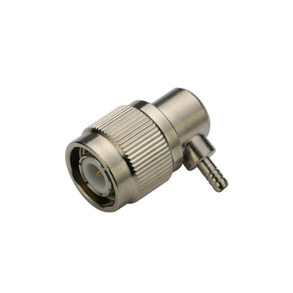 接线RG316弯式压接公头 同轴线缆tnc连接器 接线RG316弯式压接公头 同轴线缆tnc连接器