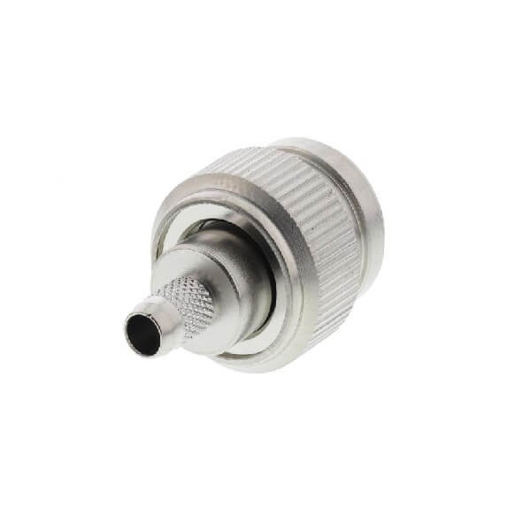 TNC连接器压接直径50Ω电缆安装端接公头用于RG223 / U