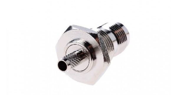 TNC连接器压接端接反极极性直母50Ω隔板隔板配件