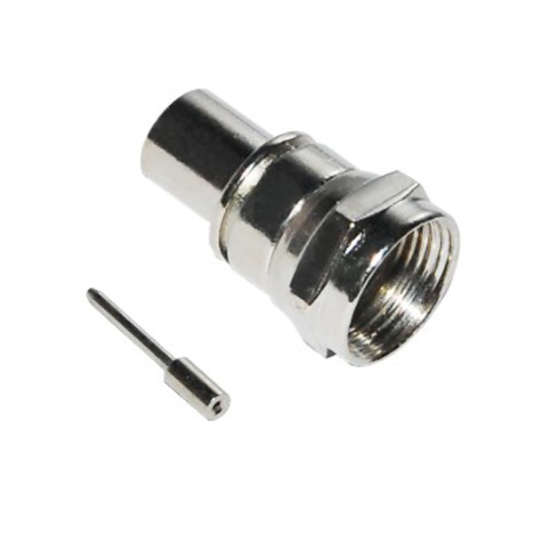 f射频同轴连接器直式公头3C2V f射频同轴连接器直式公头3C2V