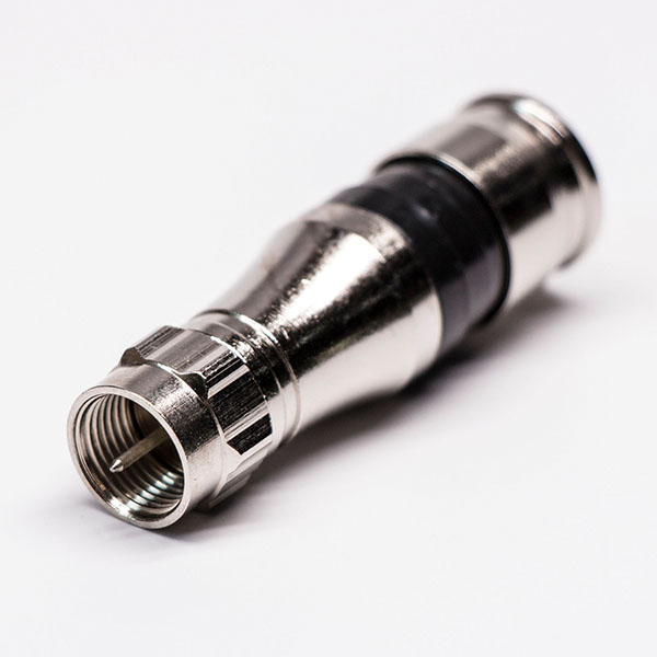 RG11 F接头挤压式同轴连接器公头线缆接头 RG11 F接头挤压式同轴连接器公头线缆接头
