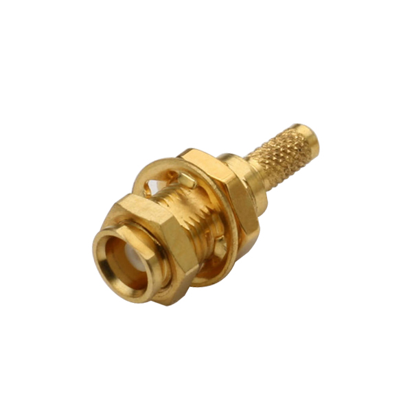 50Ω同轴电缆mcx连接器直式穿墙连接线RG178 50Ω同轴电缆mcx连接器直式穿墙连接线RG178