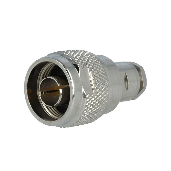 N型公头直式锁接接线连接器