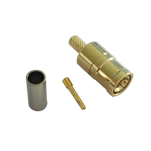 专业射频同轴连接器公头smb直式压接同轴线缆 专业射频同轴连接器公头smb直式压接同轴线缆