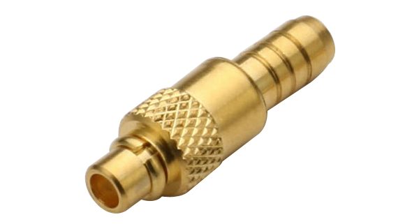 rf连接头公头mmcx直式压接式同轴线缆RG316