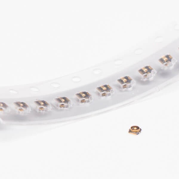 I-PEXL MHF 4板端同轴连接器表贴式焊PCB板