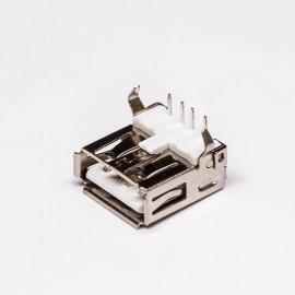 usb2.0接口type a弯式母头插板接PCB板