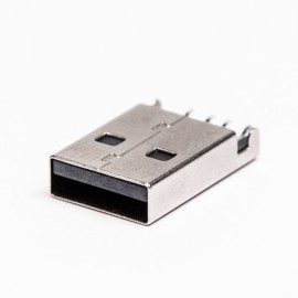 usb type a 公头90度SMT沉板接PCB板