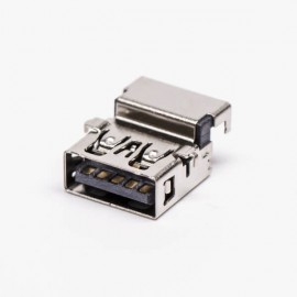 usb3.0接口黑色胶芯弯式母座沉板贴板加高接板 usb3.0接口黑色胶芯弯式母座沉板贴板加高接板