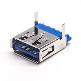 USB3.0A母焊线90度1U''带90度直角