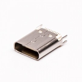type c连接器板端母头直式卡板式接PCB板 type c连接器板端母头直式卡板式接PCB板