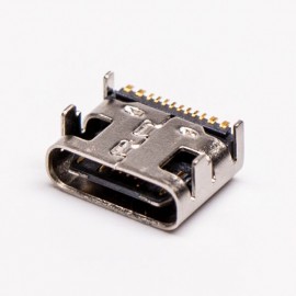 type-c母座usb3.0弯式SMT贴板接PCB type-c母座usb3.0弯式SMT贴板接PCB