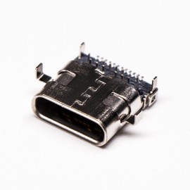 usbtype c母座弯头90度沉板式插板smt usbtype c母座弯头90度沉板式插板smt