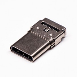 usb type c端口沉板式公头贴板接PCB板 usb type c端口沉板式公头贴板接PCB板