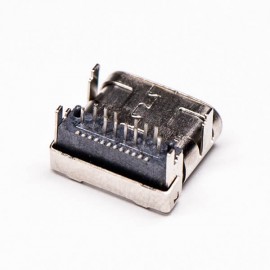 usb和type c接口弯式90度插板母头贴板