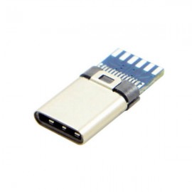 USB type c手机连接器公头连接器带PCB板